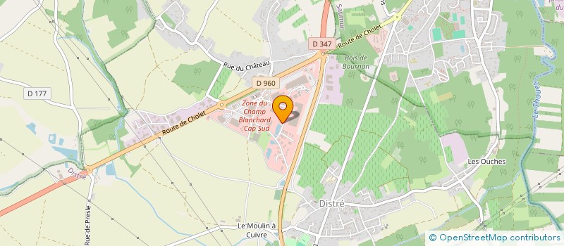 localisation de l'entreprise SCI LOC CAFE  DISTRE