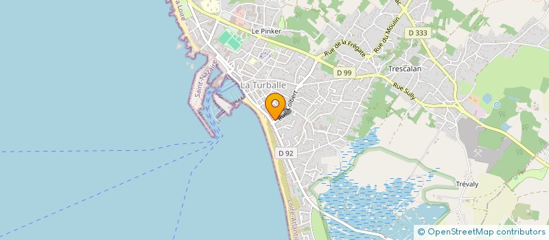 localisation de l'entreprise SCI LOC CROAZHENT  LA TURBALLE