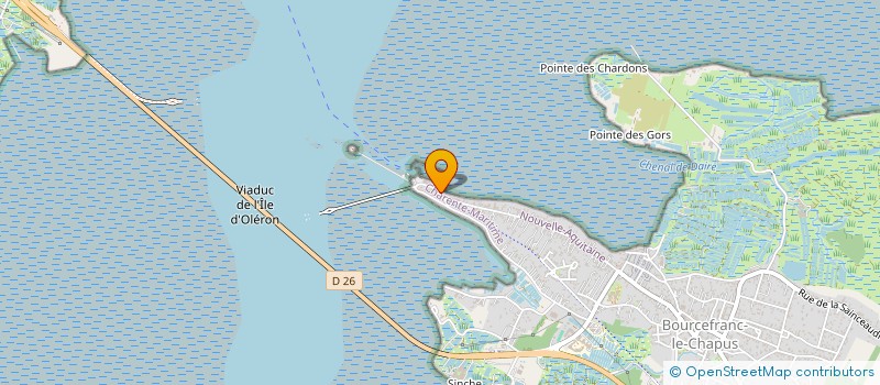 localisation de l'entreprise SCI LOC EMBAL  BOURCEFRANC-LE-CHAPUS