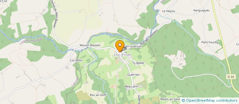 localisation de l'entreprise SCI LOC ENVEL  LOC-ENVEL