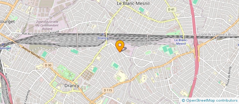 localisation de l'entreprise SCI LOC GEST à DRANCY
