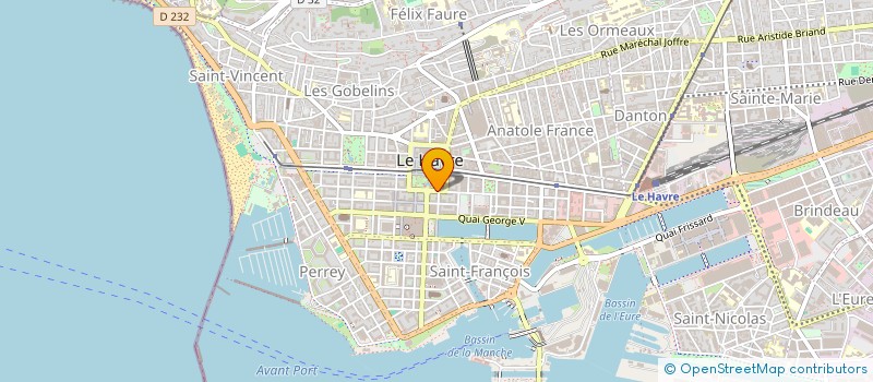 localisation de l'entreprise SCI LOC'IMMO à LE HAVRE