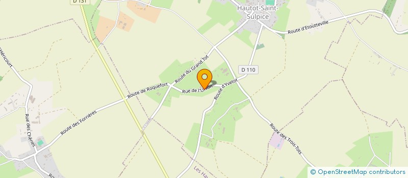 localisation de l'entreprise SCI LOC-IMMO 76  HAUTOT-SAINT-SULPICE