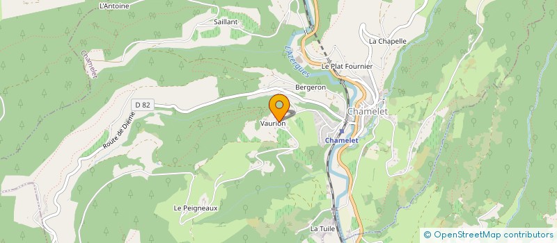 localisation de l'entreprise SCI LOC'INVEST  CHAMELET