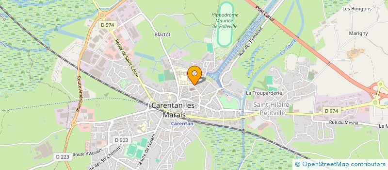 localisation de l'entreprise SCI LOC MI à CARENTAN-LES-MARAIS