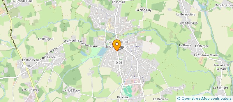 localisation de l'entreprise SCI LOC MIJO  GRANDCHAMP-DES-FONTAINES