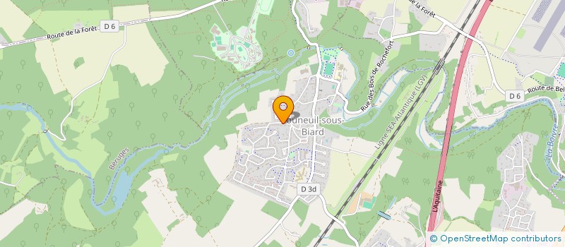 localisation de l'entreprise SCI LOC OUEST  VOUNEUIL-SOUS-BIARD