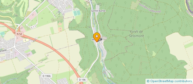 localisation de l'entreprise SCI LOC.S M.  HAUCOURT-MOULAINE