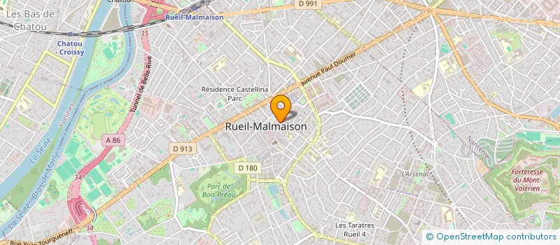 localisation de l'entreprise SCI LOCA à RUEIL-MALMAISON