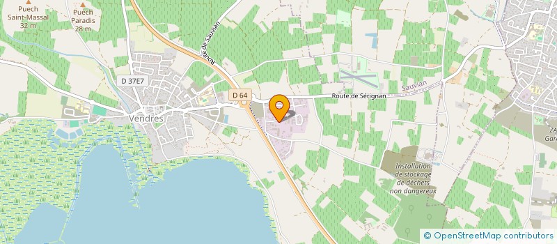 localisation de l'entreprise SCI LOCA ASLR  VENDRES