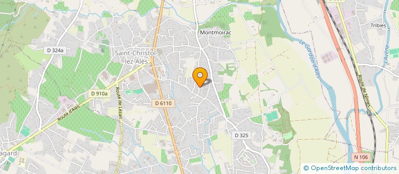 localisation de l'entreprise SCI LOCA CHAPON 2  SAINT-CHRISTOL-LEZ-ALES