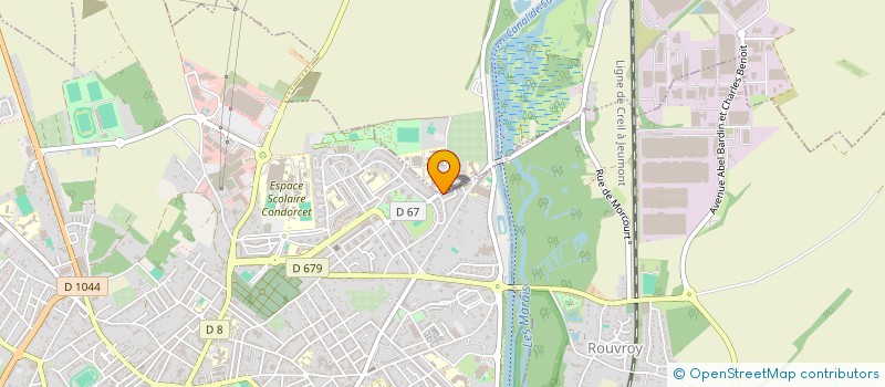 localisation de l'entreprise SCI LOCA MELLI à SAINT-QUENTIN