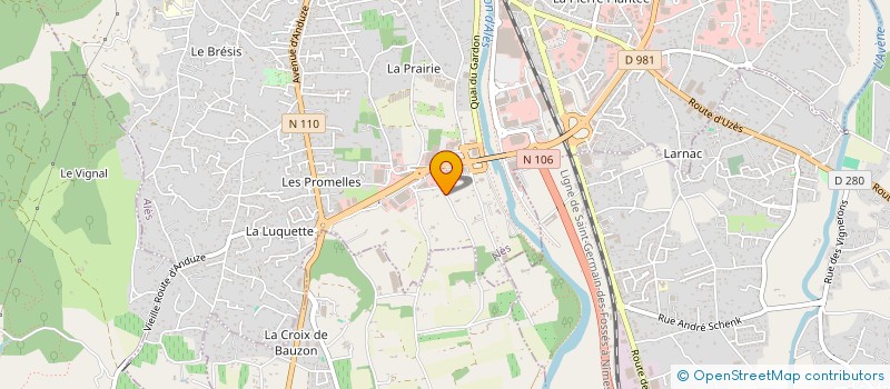 localisation de l'entreprise SCI LOCA PHILIP  ALES