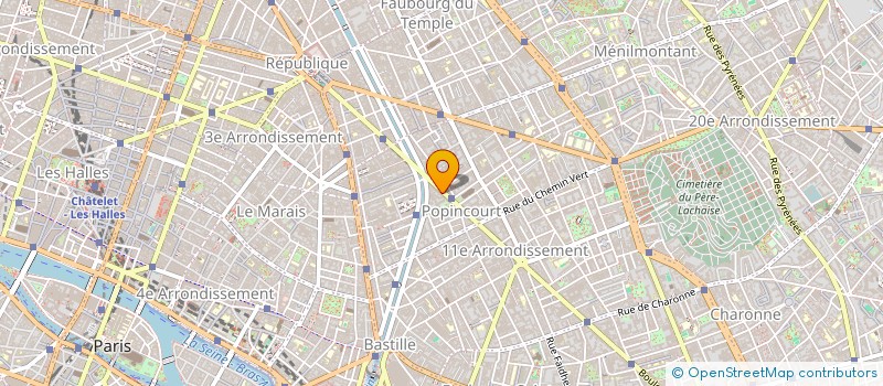 localisation de l'entreprise SCI LOCA-PRO  PARIS