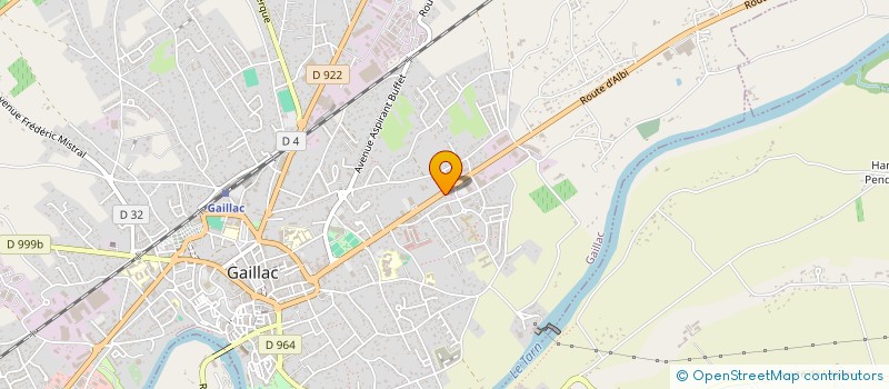 localisation de l'entreprise SCI LOCA-SALLE 81 à GAILLAC