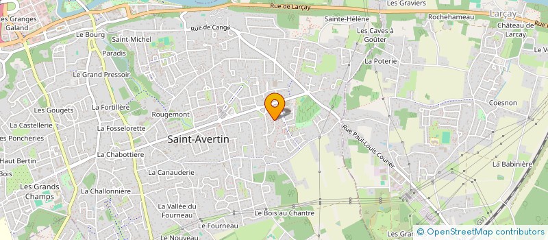 localisation de l'entreprise SCI LOCA SOFT 37  SAINT-AVERTIN