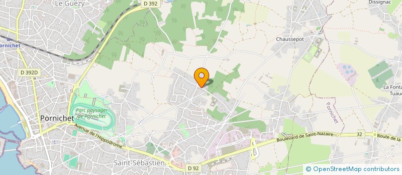 localisation de l'entreprise SCI LOCABAT à PORNICHET