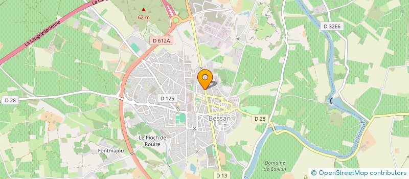 localisation de l'entreprise SCI LOCABAT à BESSAN