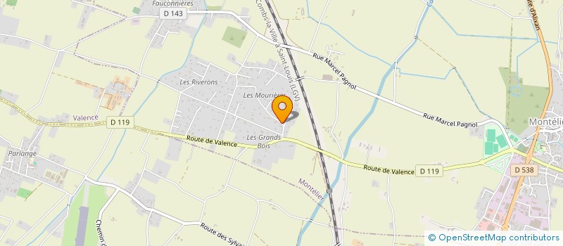 localisation de l'entreprise SCI LOCABATIM à MONTELIER