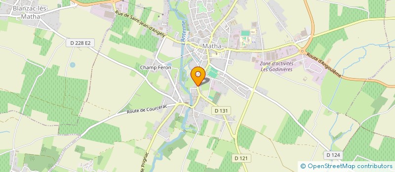 localisation de l'entreprise SCI LOCABEC  MATHA