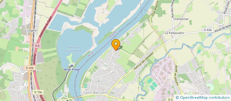 localisation de l'entreprise SCI LOCABITAT  SAINT-BERNARD