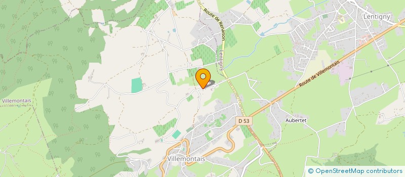localisation de l'entreprise SCI LOCABLANQUI  VILLEMONTAIS