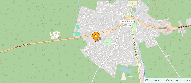 localisation de l'entreprise SCI LOCABM  SAINT-JEAN-D'ILLAC