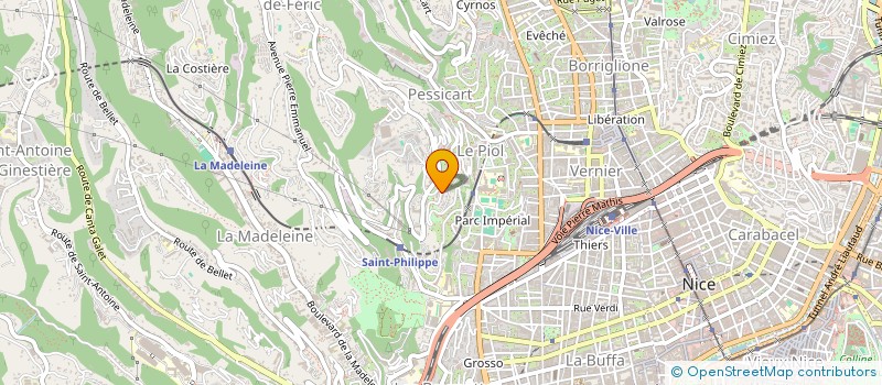 localisation de l'entreprise SCI LOCABU à NICE