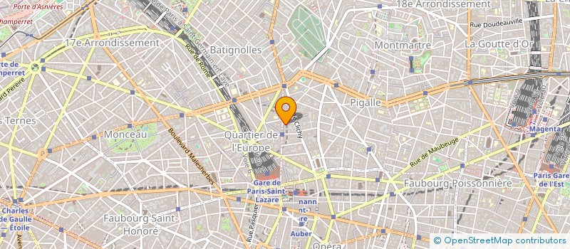 localisation de l'entreprise SCI LOCAD  PARIS