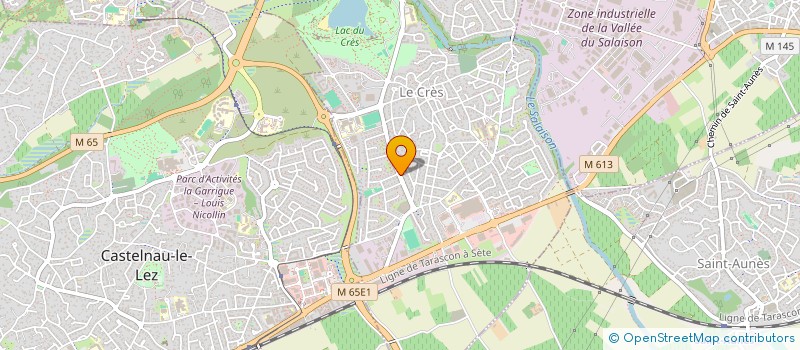 localisation de l'entreprise SCI LOCAD'OC à LE CRES