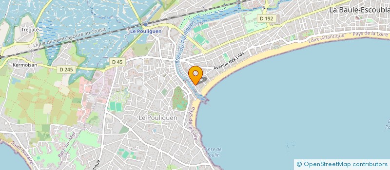 localisation de l'entreprise SCI LOCADEL à LA BAULE-ESCOUBLAC