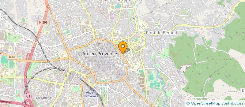 localisation de l'entreprise SCI LOCADENT à AIX-EN-PROVENCE