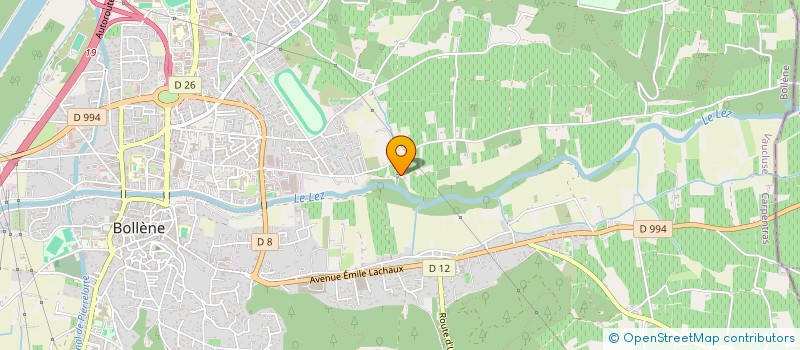 localisation de l'entreprise SCI LOCAFAC  SAINT-RAPHAEL