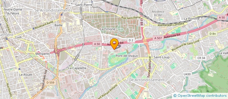 localisation de l'entreprise SCI LOCAFRAN à MARSEILLE