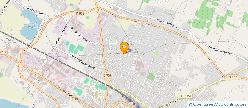 localisation de l'entreprise SCI LOCAGARONNE  MARMANDE