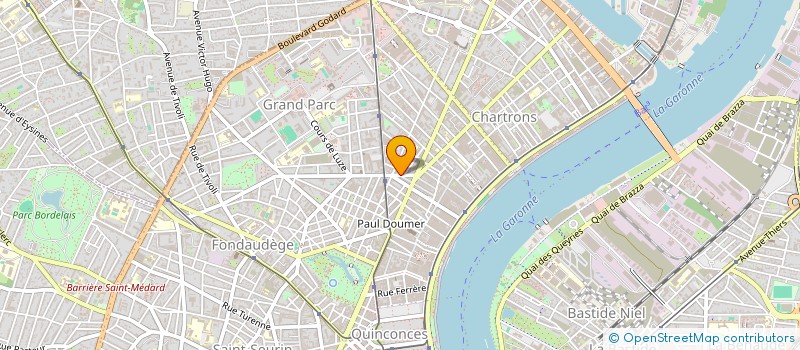 localisation de l'entreprise SCI LOCAL 17  BORDEAUX