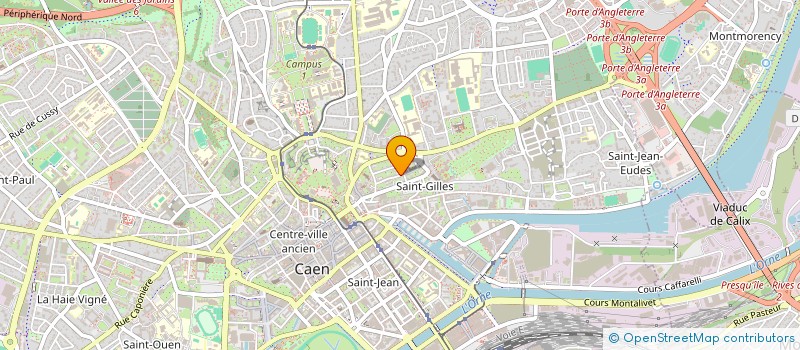 localisation de l'entreprise SCI LOCALIB à CAEN