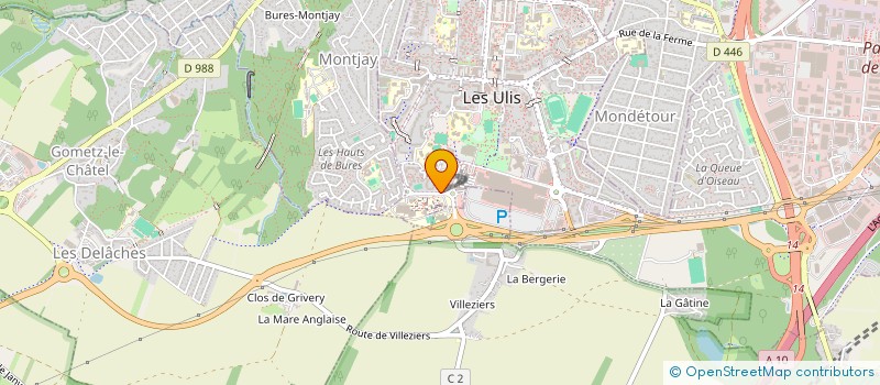 localisation de l'entreprise SCI LOCALIS à LES ULIS