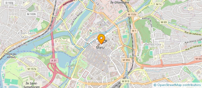 localisation de l'entreprise SCI LOCALOU  METZ