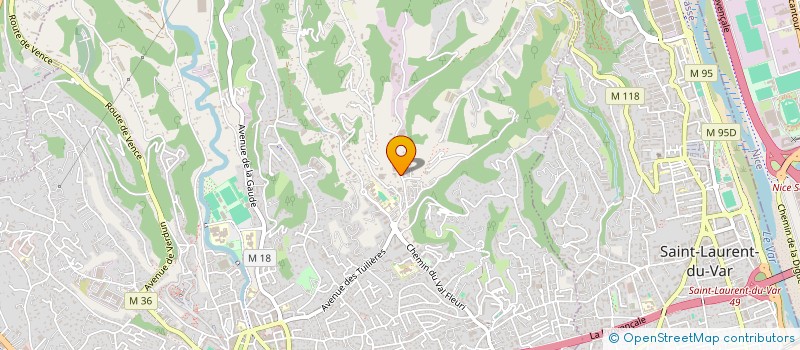 localisation de l'entreprise SCI LOCALYX à CAGNES-SUR-MER