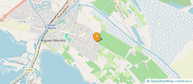 localisation de l'entreprise SCI LOCAMA  AIGUES-MORTES