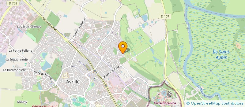 localisation de l'entreprise SCI LOCAMAG à AVRILLE