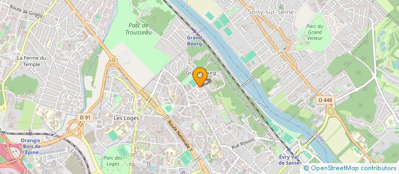 localisation de l'entreprise SCI LOCAMI  ROCHEFORT-EN-YVELINES