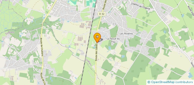 localisation de l'entreprise SCI LOCAMILLE à CHALLANS