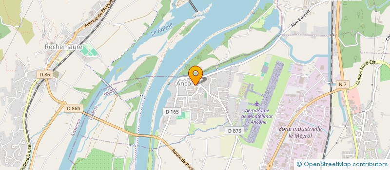 localisation de l'entreprise SCI LOCAPAN  ANCONE