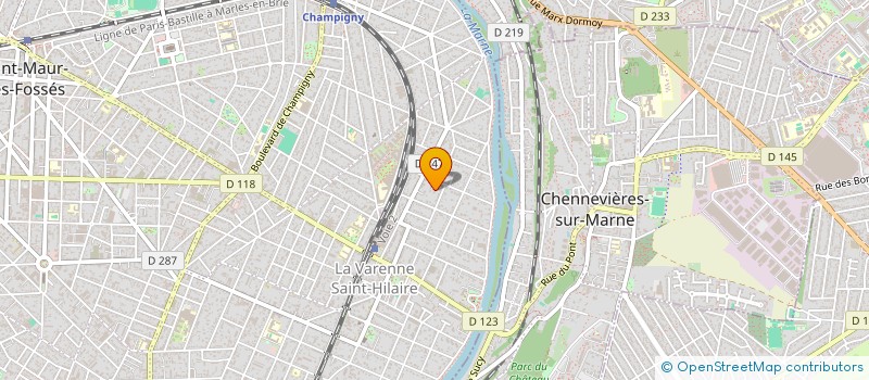 localisation de l'entreprise SCI LOCAPARIS à SAINT-MAUR-DES-FOSSES