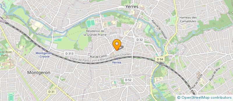 localisation de l'entreprise SCI LOCAPARK  YERRES