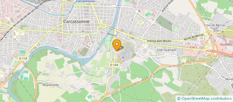 localisation de l'entreprise SCI LOCAPART à CARCASSONNE