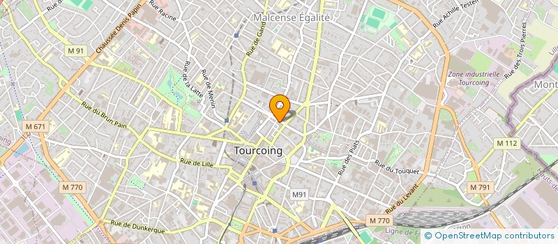 localisation de l'entreprise SCI LOCAPHILL  TOURCOING