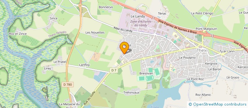 localisation de l'entreprise SCI LOCAPIEM 2  THEIX-NOYALO